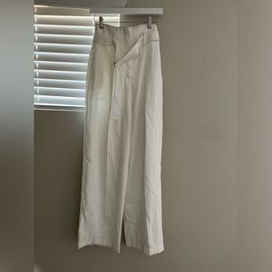 Express White Wide Leg Pants